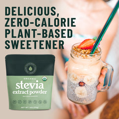 Stevia powder for baking and beverages
