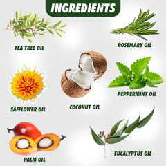 Natrulo Tea Tree Oil Soap Bar ingredients blend emphasizes essential oils.