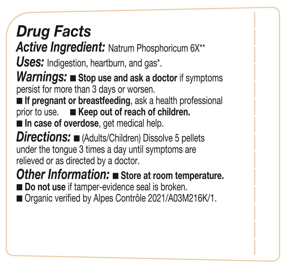 Natrum Phosphoricum 6X OLLOIS cell salt packaging product shot