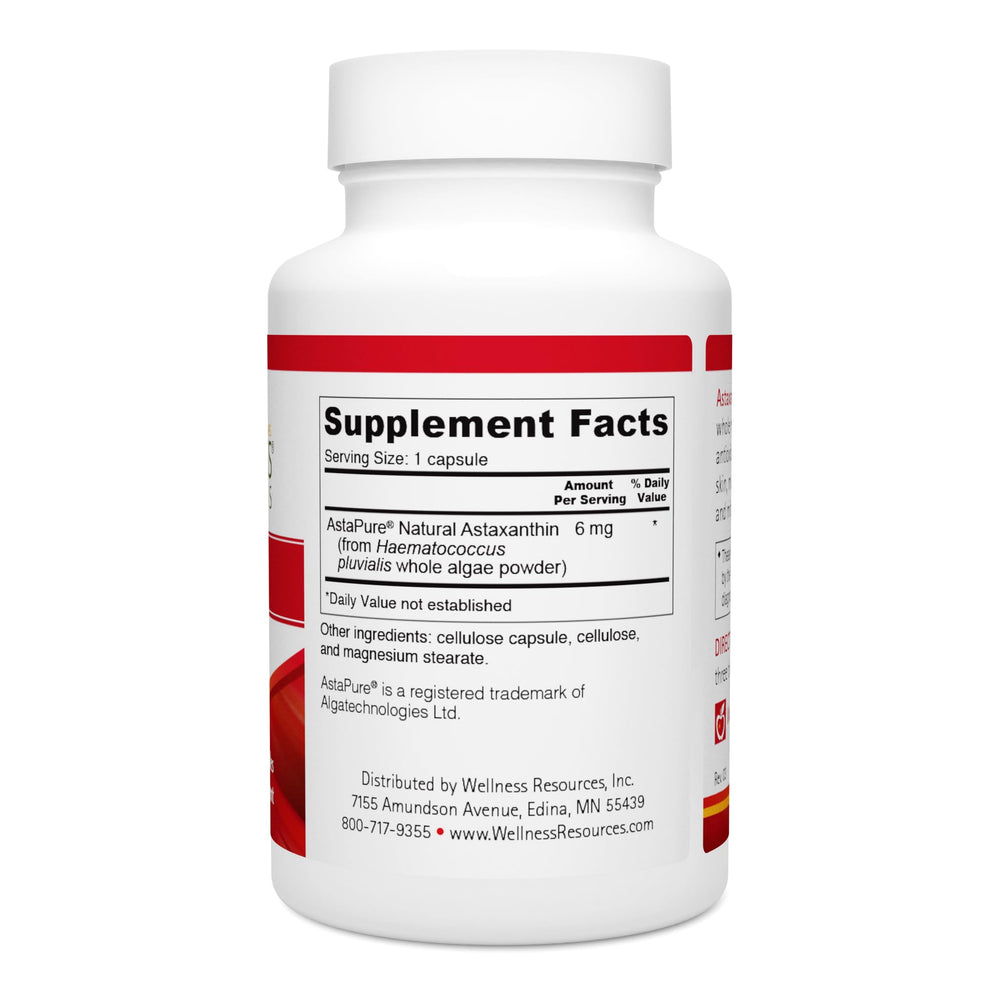 Astaxanthin 6 mg capsule
