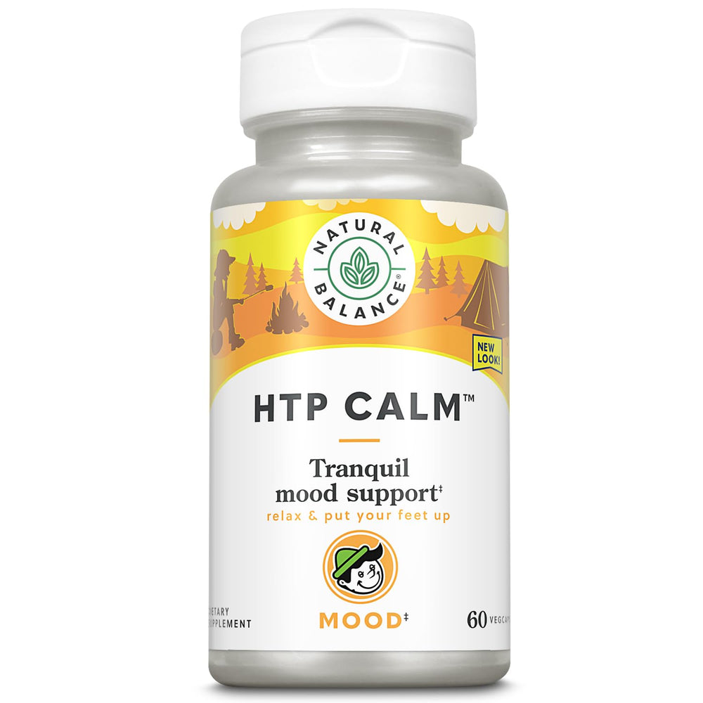Natural Balance HTP Calm bottle with label