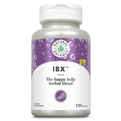Bottle of Natural Balance IBX Soothing Bowel Formula – 120 veggie caps