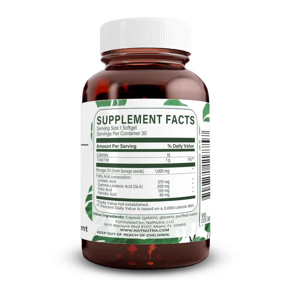 30 soft gel capsules inside the bottle