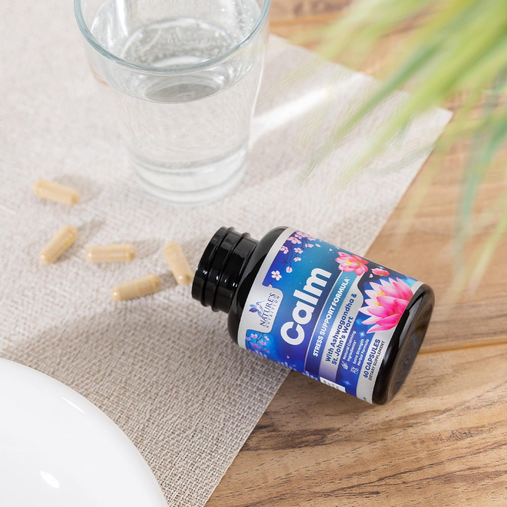 Nature's Nutrition branding with vegan and gluten-free tags