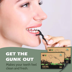 Sustainable materials used in Natural Dental Floss Picks