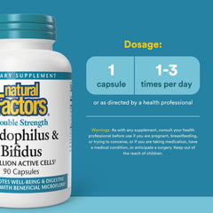 Close-up of Acidophilus & Bifidus capsules