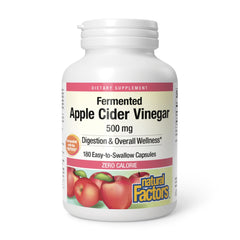 Natural Factors bottle front label showing product name and count for clarity