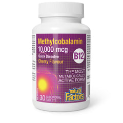 Supplement facts panel on bottle