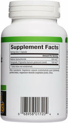Betaine HCl 500 mg capsules close-up