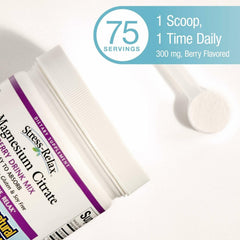 Illustration highlighting bone health benefits from magnesium citrate powder