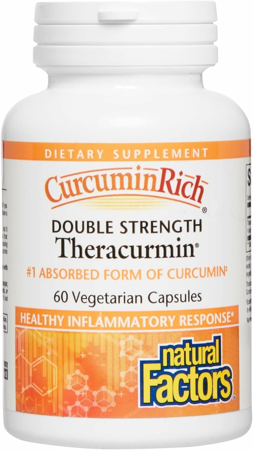 Natural Factors CurcuminRich Theracurmin 60 mg bottle
