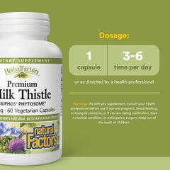 Liver Health Formula bottle with product label