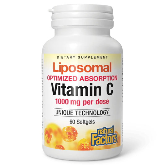 Natural Factors Liposomal Vitamin C bottle front view