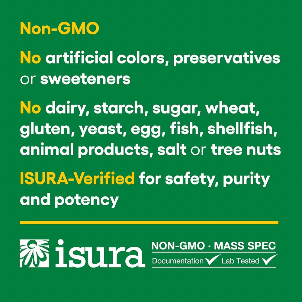 Close-up of product label for Natural Factors Men's Multivitamin & Mineral