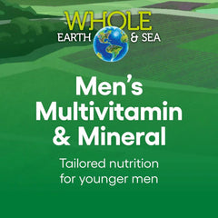 Nutrition facts panel for Natural Factors Men's Multivitamin & Mineral