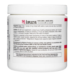 Magnesium Bisglycinate powder being mixed with water
