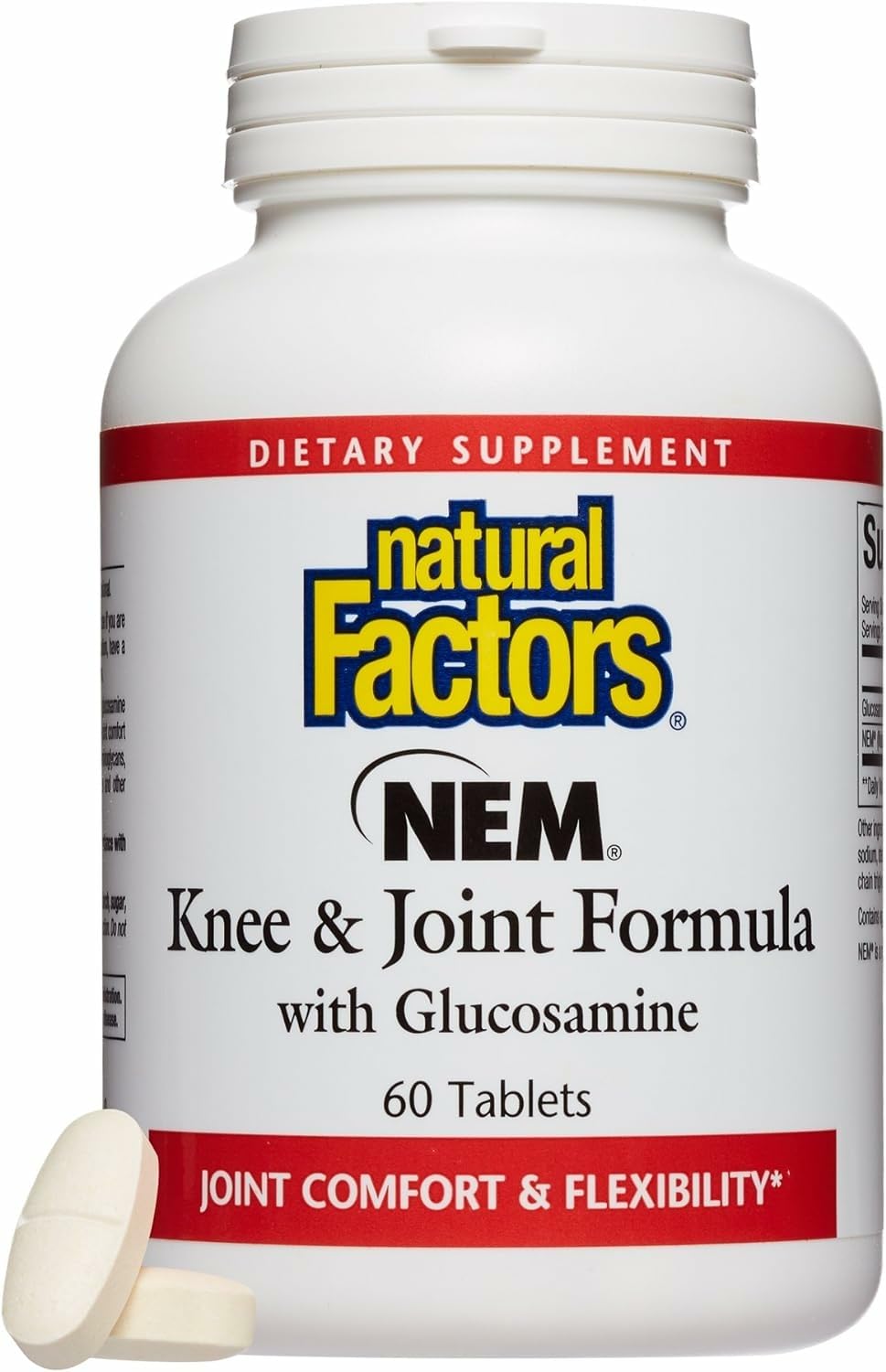 Natural Factors NEM Knee & Joint Formula bottle front