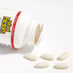 Ingredients display including chondroitin, hyaluronic acid, glucosamine