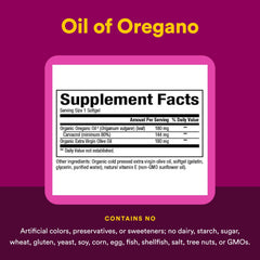 Oregano oil with at least 80% carvacrol content