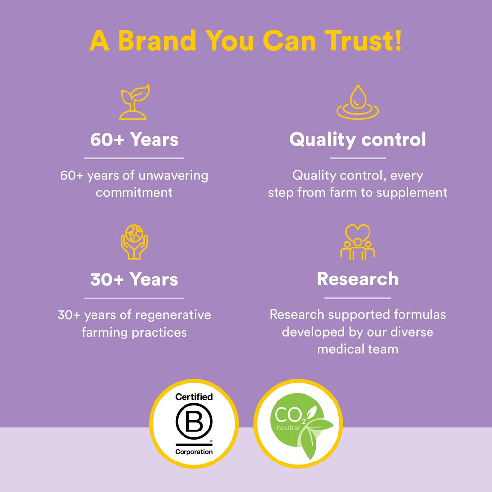 Natural Factors branding and product information on label