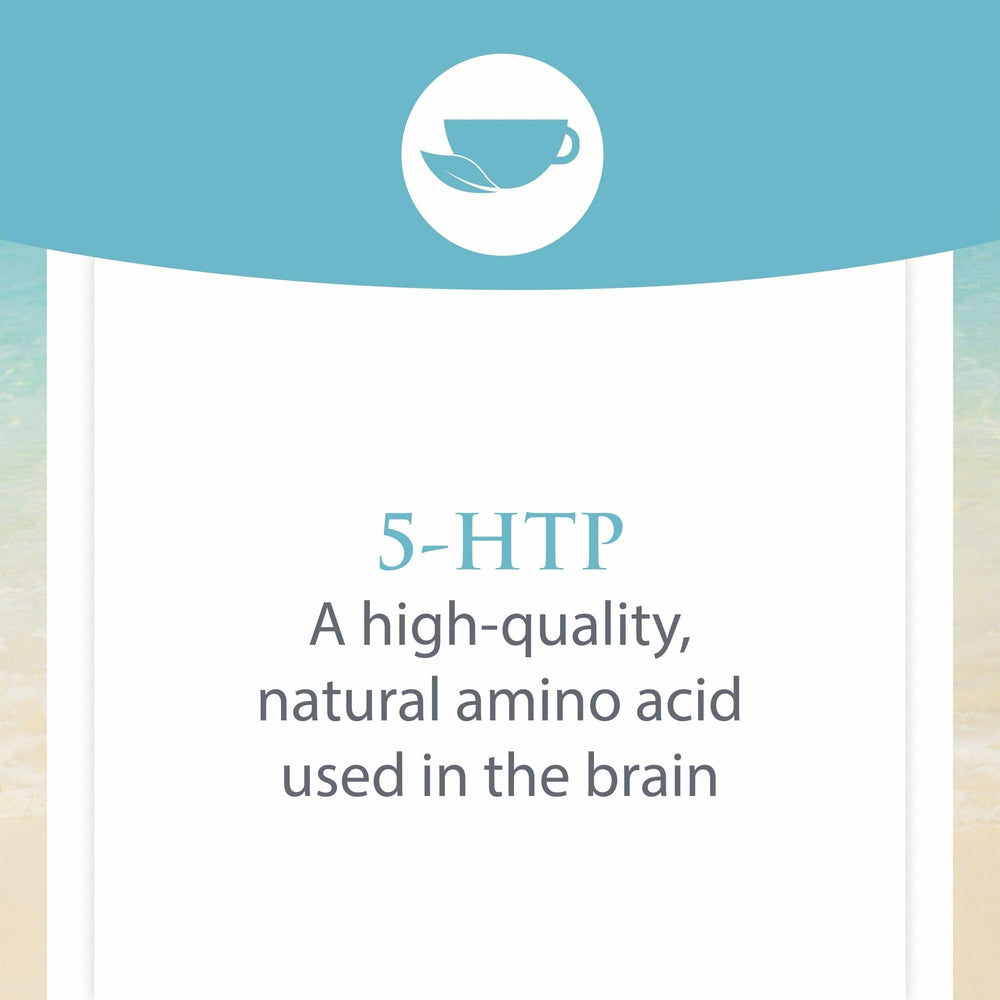Label on Natural Factors Stress-Relax 5-HTP 100 mg bottle