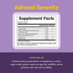 Adrenal Serenity box with bottle together