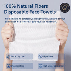 Biodegradable disposable towels support eco-conscious care with responsible disposal.