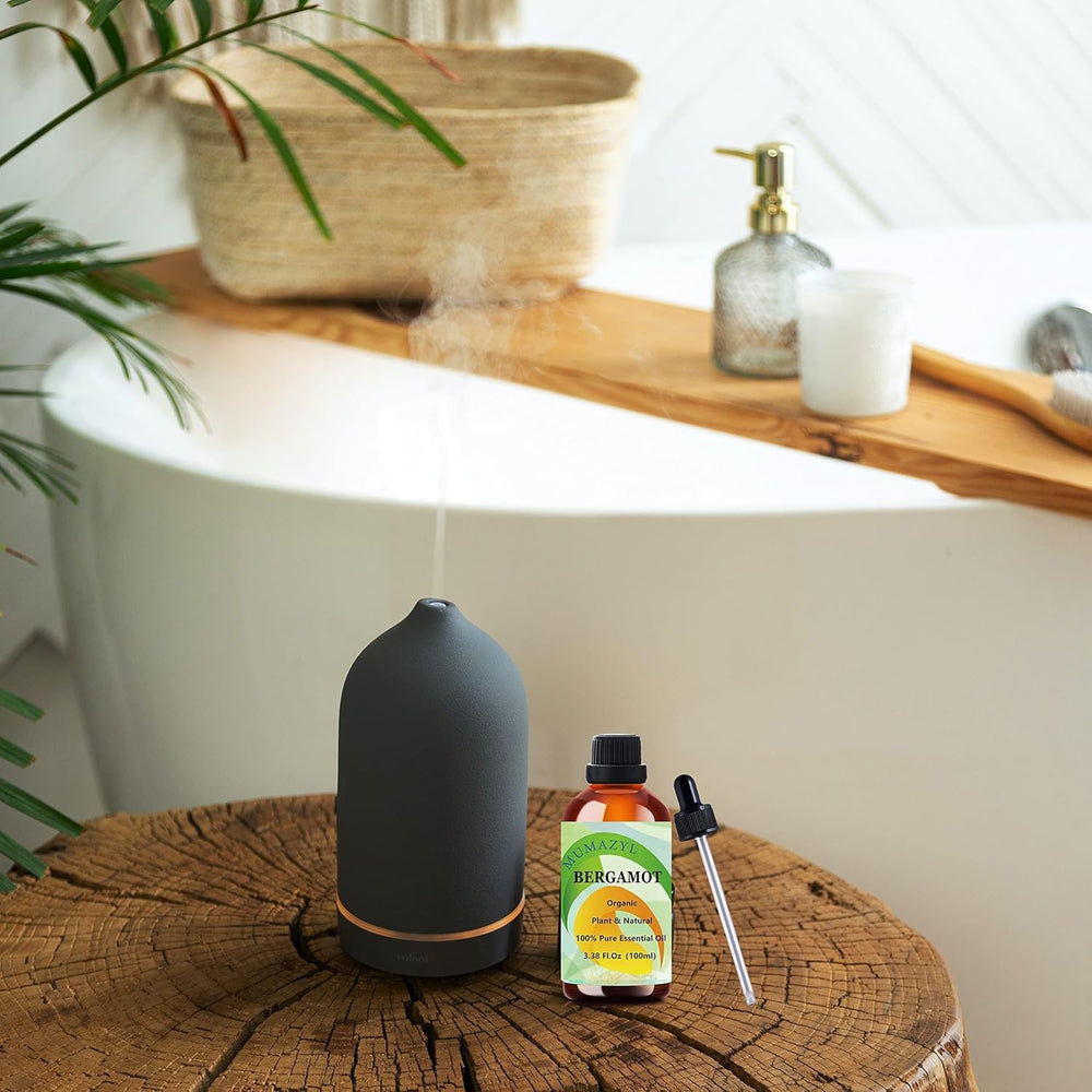 Close up of citronella fragrance oil