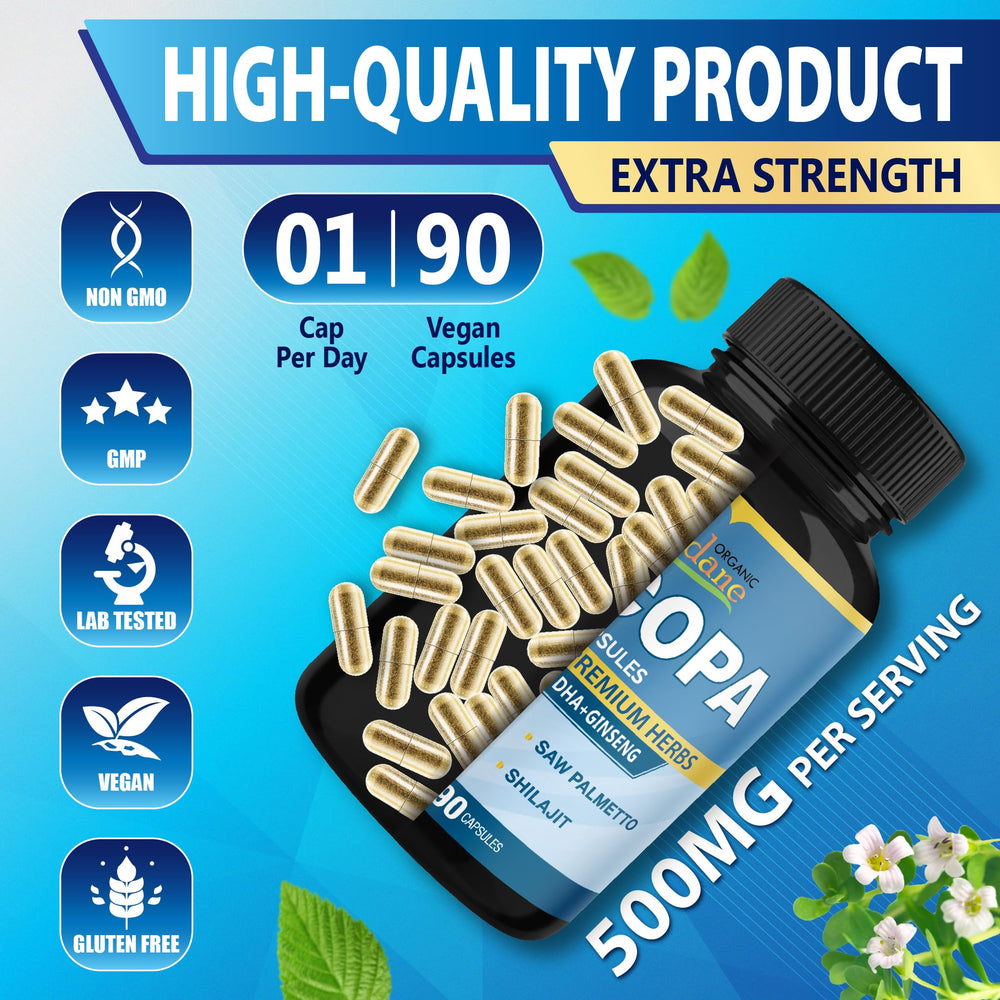 Collection of natural herbal ingredients