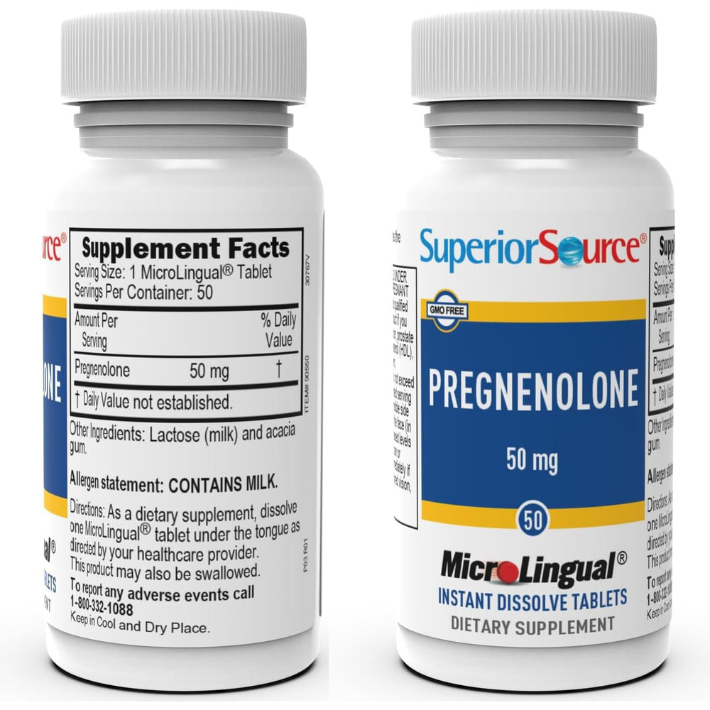 Natural hormone precursor pregnenolone