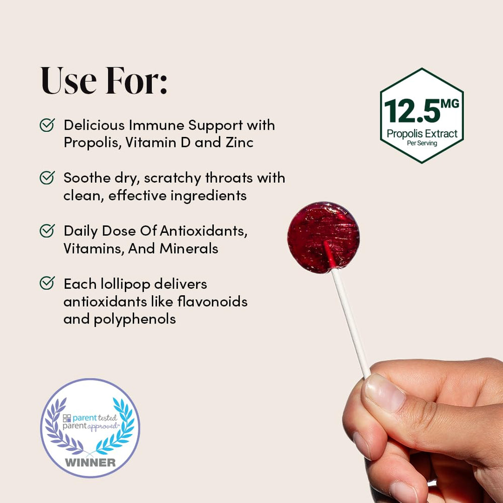 Product line: natural immune support and sore throat relief