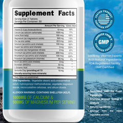 Natural ingredients used in trace minerals supplement