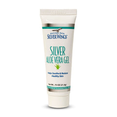 Hero image: Natural Path Silver Wings 200ppm Silver with Aloe Vera Gel 0.75 oz bottle