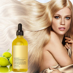 Hair with shine after using Natural Rosemary Hair Growth Oil