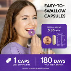 Vegan and non-GMO saffron capsules in a row