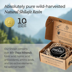 Shilajit Resin with fulvic minerals and amino acids