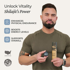 Fulvic acid, trace minerals, and vitamins in Shilajit