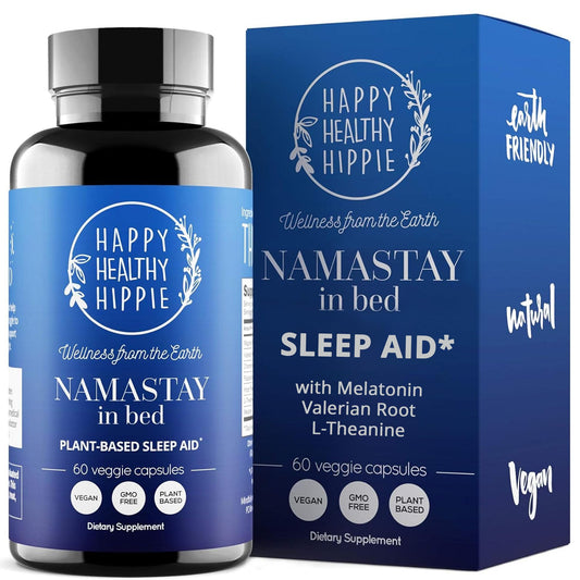 Natural Sleep Aid bottle and packaging