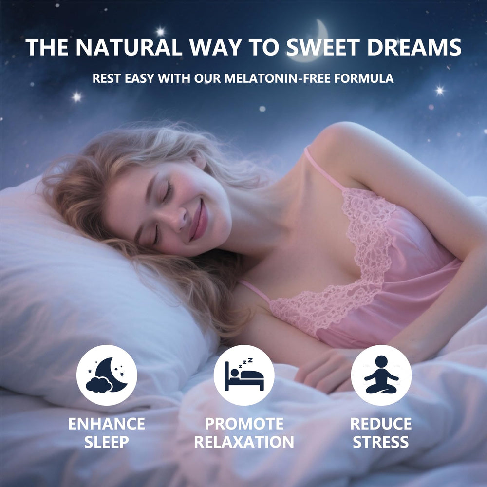 Adult holding Sleep+ Gummies bottle, sleep aid product