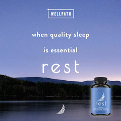 Natural, non-habit forming sleep supplement packaging