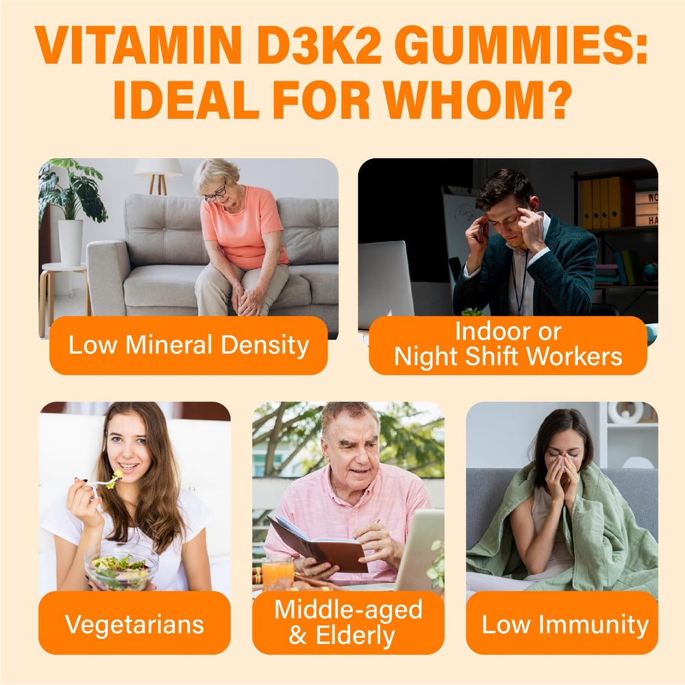Chewable, strawberry-flavored vegan gummy (sugar-free)