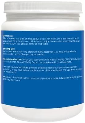 Close-up of Raspberry Lemon flavored Calm magnesium citrate powder in scoop
