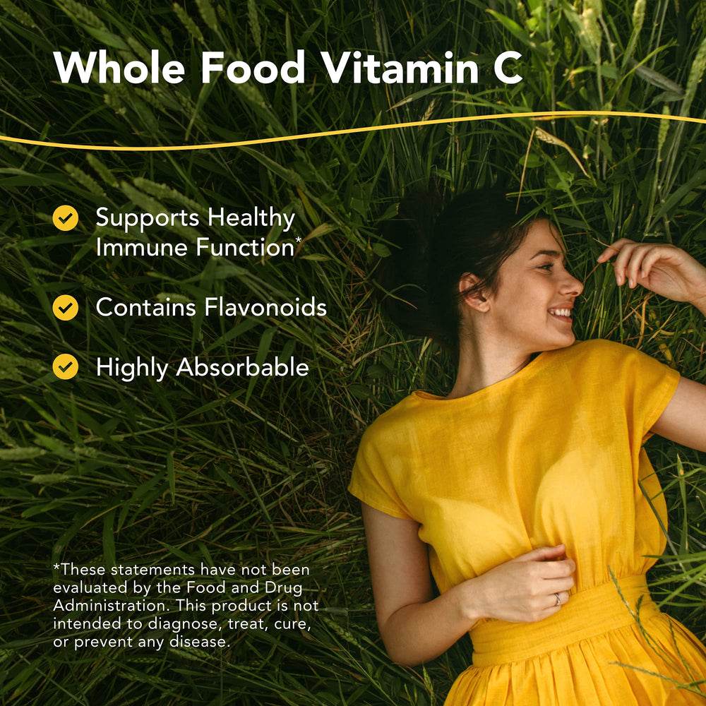 Natural vitamin C with flavonoids for immune support
