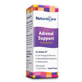 NaturalCare Adrenal Support Drops bottle with label facing forward
