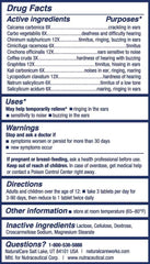NaturalCare RingStop usage – bottle beside glass of water