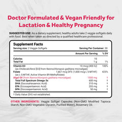 Close-up of Naturalis Vegan Prenatal softgels