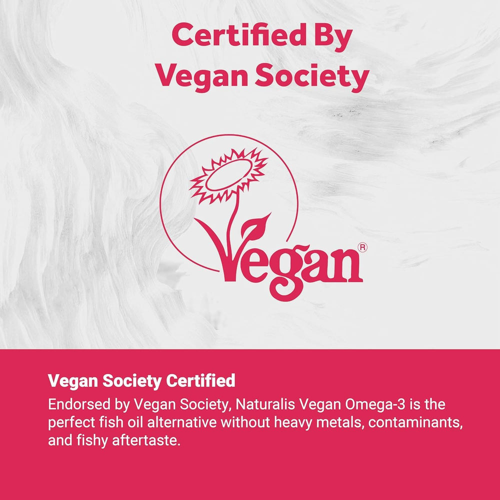 Vegan Society Certified logo on packaging