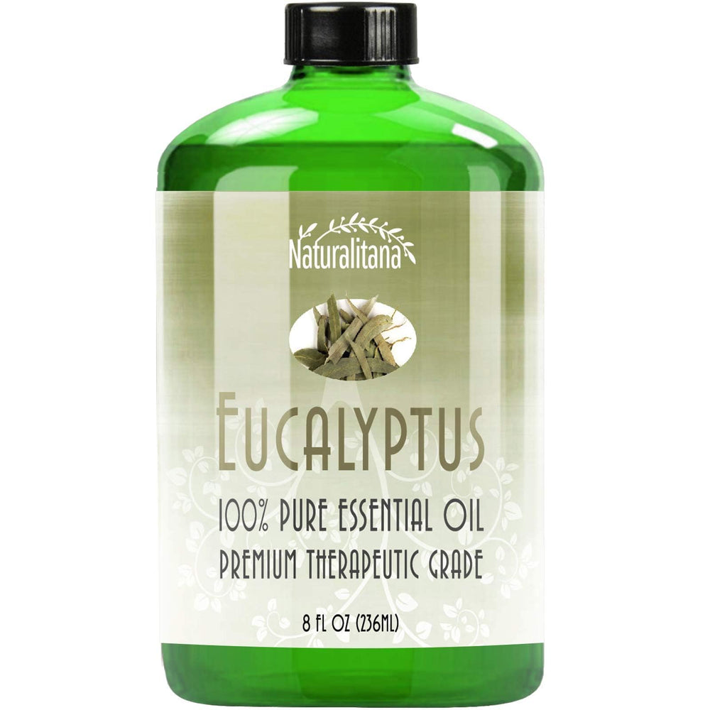 Naturalitana Eucalyptus Essential Oil 8oz bulk bottle