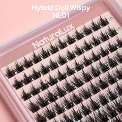 Naturallux Hybrid Doll Wispy 14mm close-up reveals soft drama with light feel.