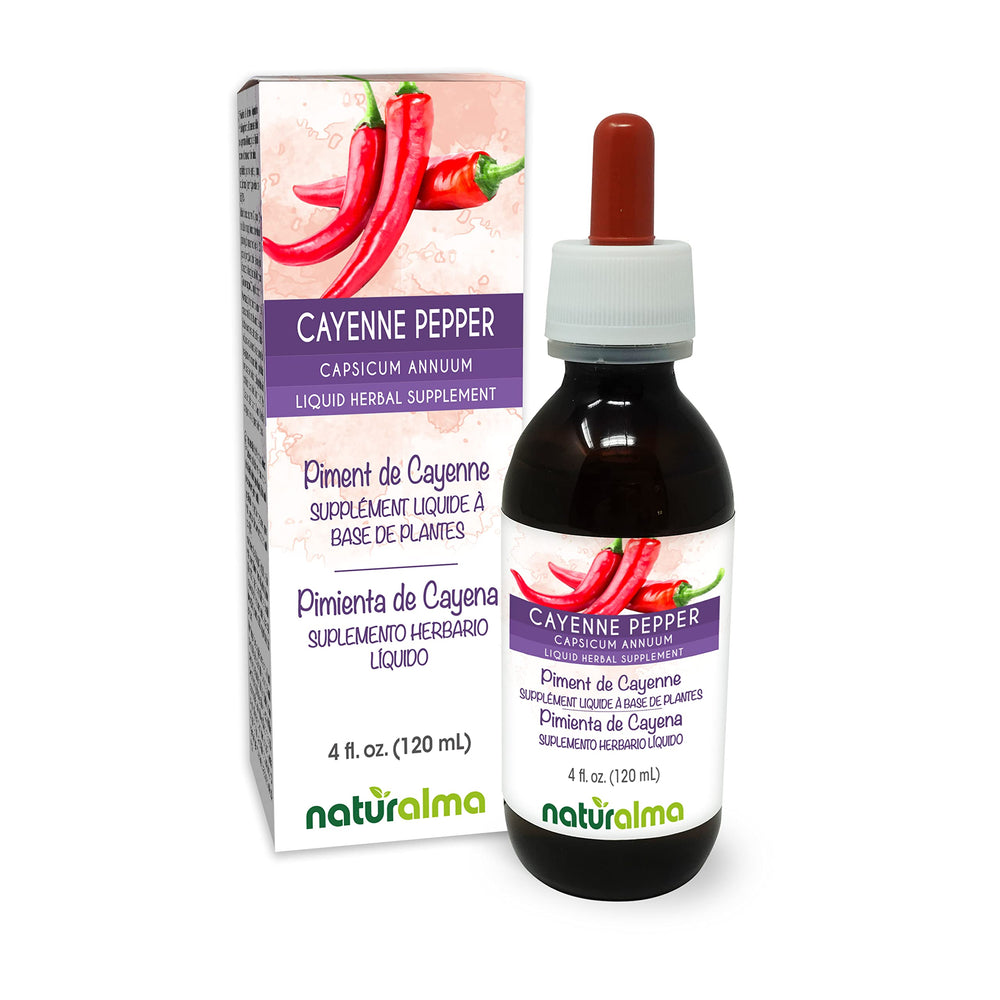Naturalma Cayenne Pepper tincture bottle 4 oz